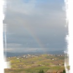 Arcobaleno in Langa